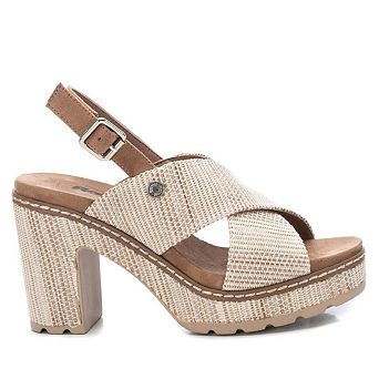 Women's Heeled Platform Sandals By XTI 170535