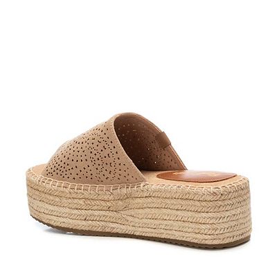 Women's Jute Wrapped Platform Sandals Refresh By Xti 172461