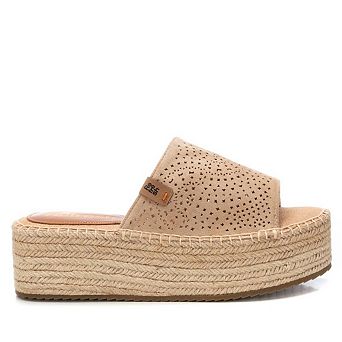 Women's Jute Wrapped Platform Sandals Refresh By Xti 172461