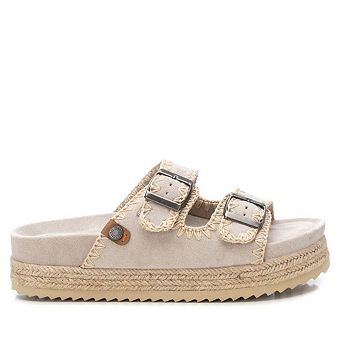 Women's Suede Flat Sandals By XTI 171950