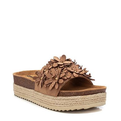 Women's Jute Wrapped Platform Sandals Refresh By Xti 172462