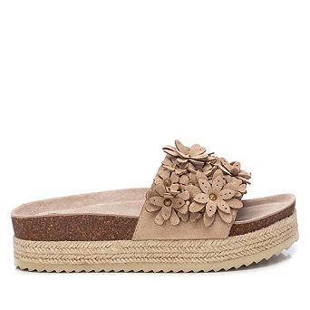 Women's Jute Wrapped Platform Sandals Refresh By Xti 172462