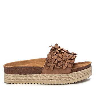 Women's Jute Wrapped Platform Sandals Refresh By Xti 172462