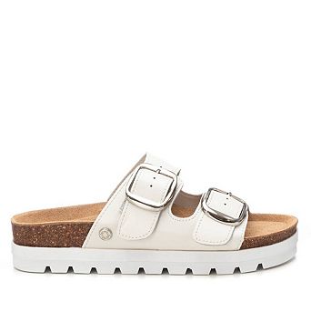 Women's Footbed Jute Wrapped Platform Sandals By Xti 172721