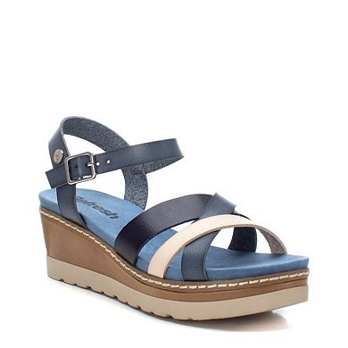 Women's Wedge Strappy Sandals By XTI 171785