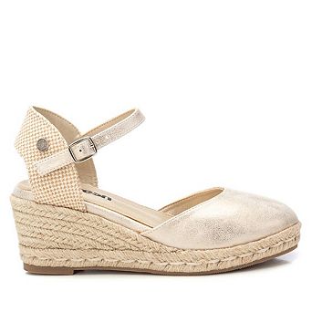 Women's Jute Wrapped Wedge Espadrilles Refresh By Xti 172859