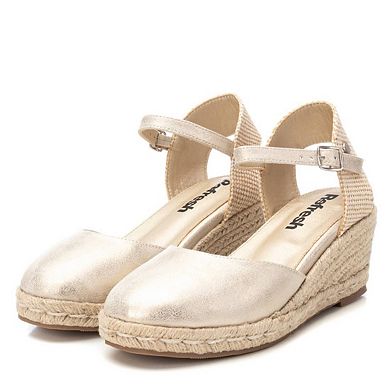 Women's Jute Wrapped Wedge Espadrilles Refresh By Xti 172859