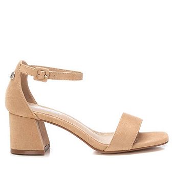 Women's Suede Heeled Sandals By XTI 171830