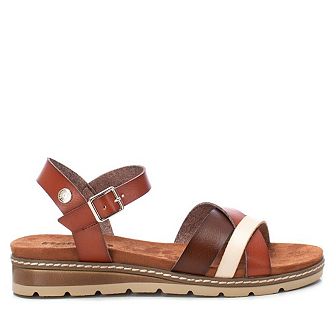 Women's Flat Strappy Sandals By XTI 171777