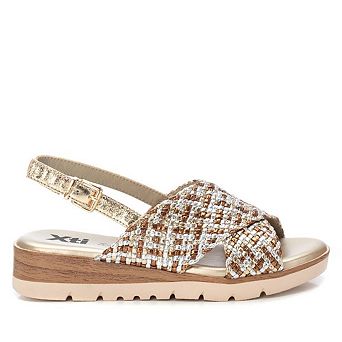 Women's Criss Cross Flat Sandals By XTI 143947
