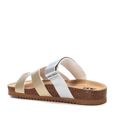 Women's Comfort Slip On Sandals By XTI 144124