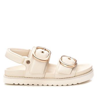Women's Comfort Double Strap Sandals By XTI 144129