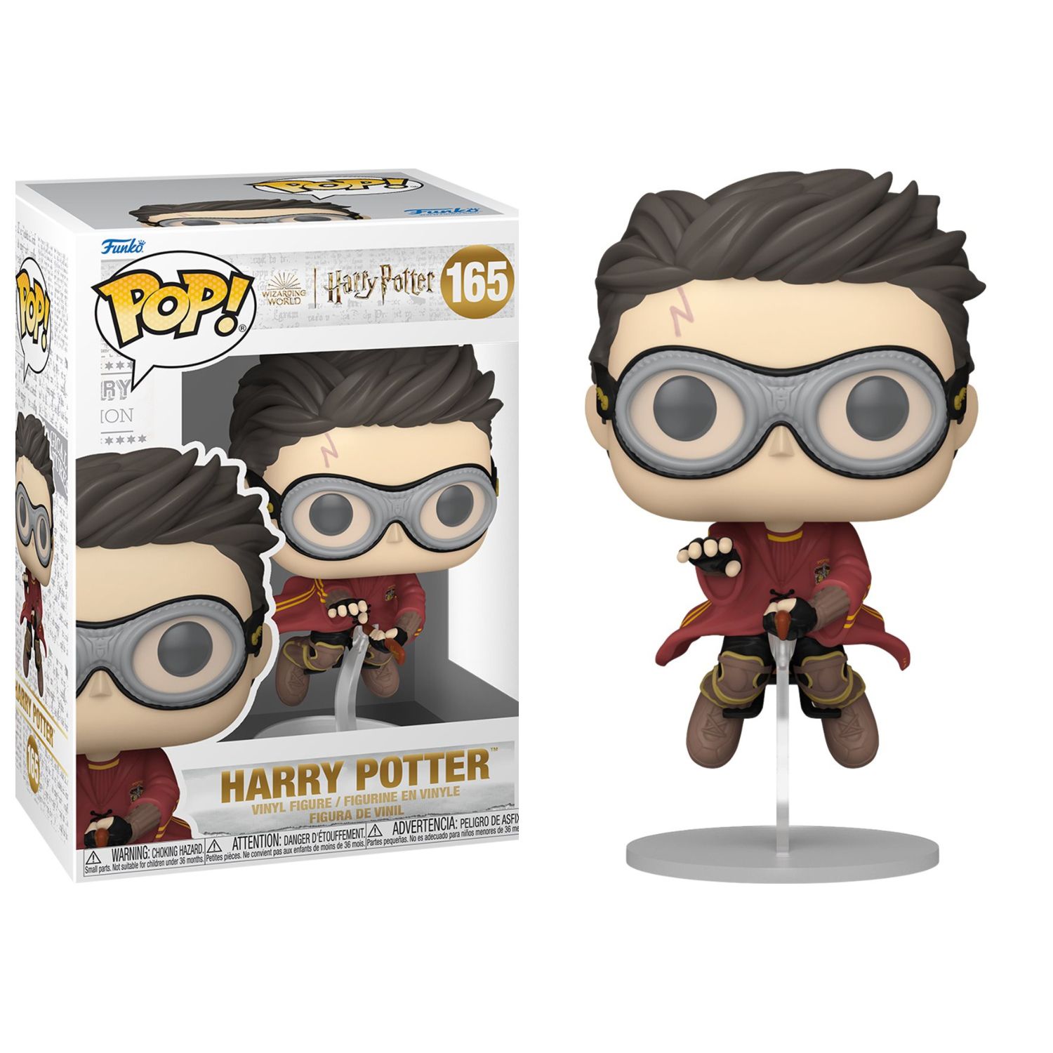 Детская фигурка Funko Pop! Harry Harry Potter Prisoner Azkaban-Harry (Quidditch) #165 — фото 1