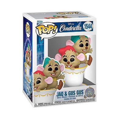 Funko Pop! Cinderella 75th Anniversary - Jaq & Gus Gus #1544