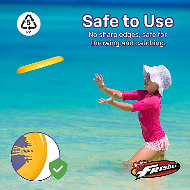 Wham-O Frisbee Cool Flyer Flying Disc 130g, 9.95 Inch Lightweight Toy Outdoor Game - 1 Pack