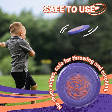 Wham-O Frisbee Go Flying Disc, 9 Inch Lightweight Toy for Beginners Outdoor, 70g - 2 Pack