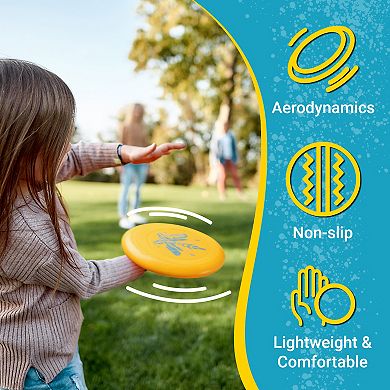 Wham-O Frisbee Go Flying Disc, 9 Inch Lightweight Toy for Beginners Outdoor, 70g - 1 Pack