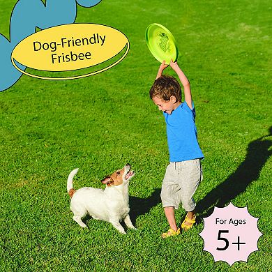 Wham-O Frisbee Fastback Flying Disc, 9.35" Dog-friendly Lightweight Toy, 100g - 2 Pack