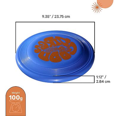 Wham-O Frisbee Fastback Flying Disc, 9.35" Dog-friendly Lightweight Toy, 100g - 1 Pack