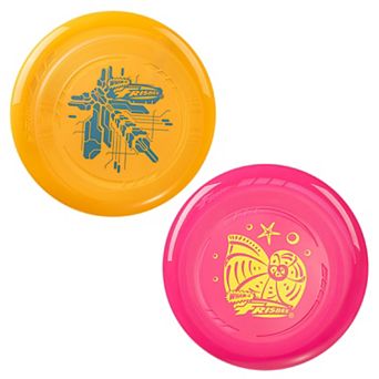 Wham-O Frisbee Go Flying Disc, 9 Inch Lightweight Toy for Beginners Outdoor, 70g - 2 Pack
