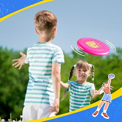 Wham-O Frisbee Go Flying Disc, 9 Inch Lightweight Toy for Beginners Outdoor, 70g - 2 Pack