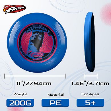 Wham-O Frisbee Heavyweight 200g, 11 Inch Long Distance and Durable Disc, 2 PACK