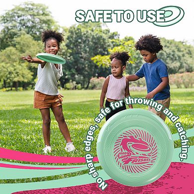 Wham-O Frisbee Go Flying Disc, 9 Inch Lightweight Toy for Beginners Outdoor, 70g - 2 Pack