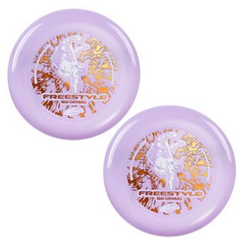 Wham-O Frisbee Freestyle Disc 160g, 10.5 Inch, for Outdoor and Family Fun, 2 PACK
