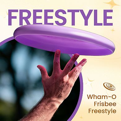 Wham-O Frisbee Freestyle Disc 160g, 10.5 Inch, for Outdoor and Family Fun, 2 PACK