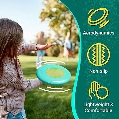 Wham-O Frisbee Go Flying Disc, 9 Inch Lightweight Toy for Beginners Outdoor, 70g - 1 Pack