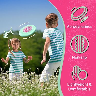 Wham-O Frisbee Go Flying Disc, 9 Inch Lightweight Toy for Beginners Outdoor, 70g - 1 Pack