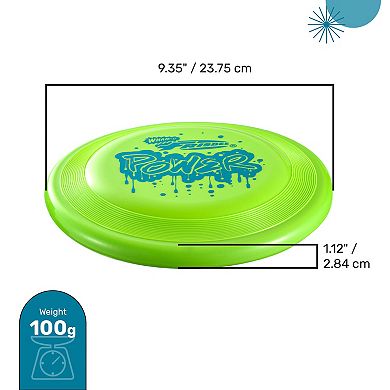 Wham-O Frisbee Fastback Flying Disc, 9.35" Dog-friendly Lightweight Toy, 100g - 1 Pack