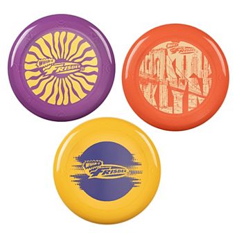 Wham-O Frisbee Cool Flyer Flying Disc 130g, 9.95 Inch Lightweight Toy Outdoor Game - 3 Pack