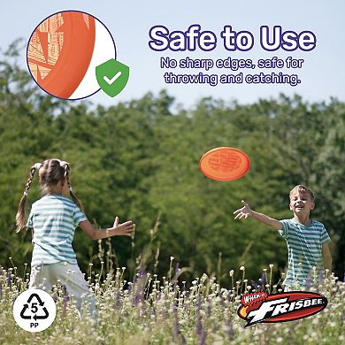 Wham-O Frisbee Cool Flyer Flying Disc 130g, 9.95 Inch Lightweight Toy Outdoor Game - 3 Pack