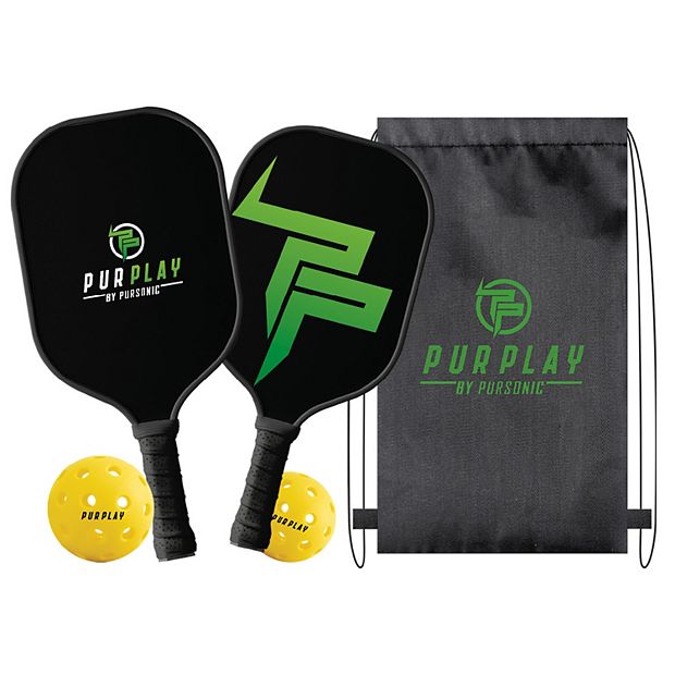 Peak アルミポール170cm 4本セット【バラ売り可】 Franklin Sports 4 Player Pickleball Paddles Set - 4 Wood Paddles +