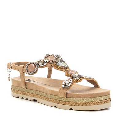 Women's Flat Suede Sandals By XTI 143996