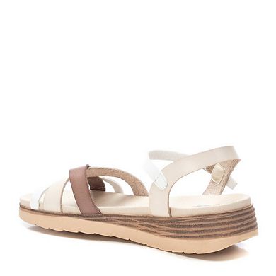 Women's Low Wedge Strappy Sandals By XTI 142848