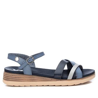 Women's Low Wedge Strappy Sandals By XTI 142848