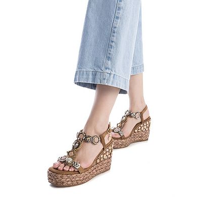 Women's Jute Wedge Sandals By XTI 143999