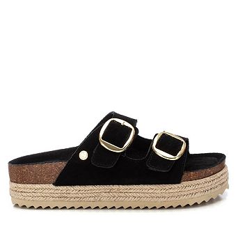 Women's Suede Flat Sandals By XTI 143635