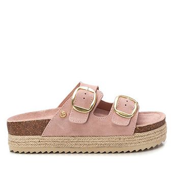 Women's Suede Flat Sandals By XTI 143635