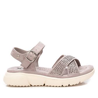 Women's Flat Suede Sandals By XTI 141242