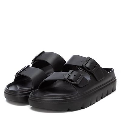 Women's Rubber Flat Sandals By XTI 142550