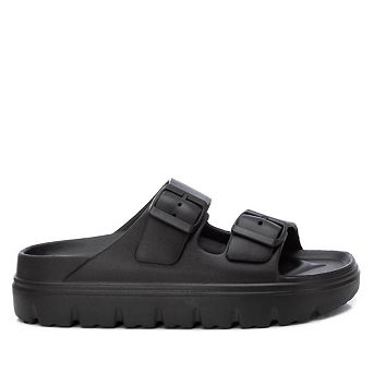 Women's Rubber Flat Sandals By XTI 142550