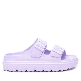 Women's Rubber Flat Sandals By XTI 142550