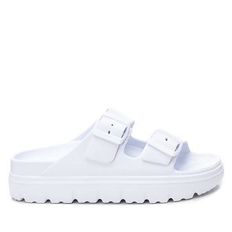 Women's Rubber Flat Sandals By XTI 142550