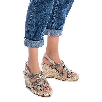 Women's Jute Wedge Sandals By XTI 45186