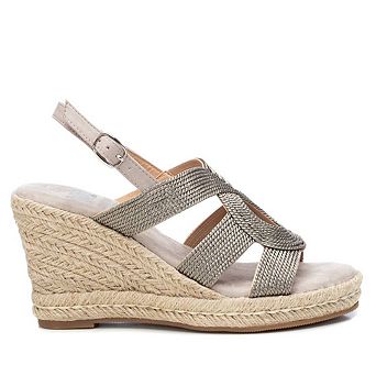 Women's Jute Wedge Sandals By XTI 45186
