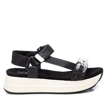 Women's Platform Sandals By XTI, Black 14141307