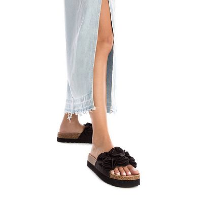 Women's Footbed Sandals By Xti r171719b